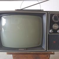 TV vintage HITACHI bianco/nero