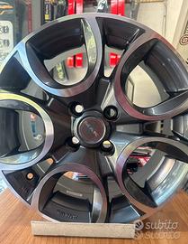 4 CERCHI IN LEGA FIAT PANDA 500 PUNTO IDEA LANCIA 