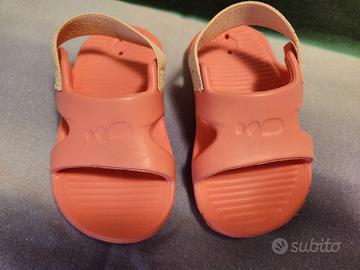 ciabatte in gomma mare o piscina bimba decathlon 