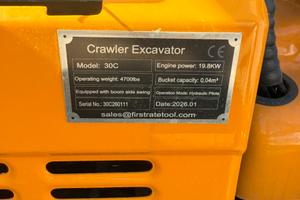 Mini escavatore vicsec