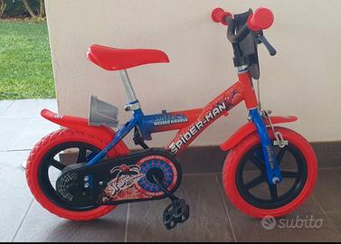 Bicicletta bambino spider man