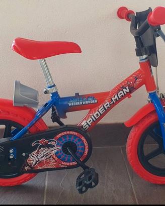 Bicicletta bambino spider man