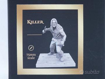 Killer pirata 9th gate miniatures 75mm Perla nera 