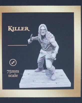 Killer pirata 9th gate miniatures 75mm Perla nera 