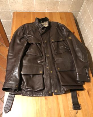 Giacca Belstaff Trialmaster Panther in vera pelle