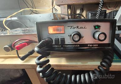 Due Radio CB vintage Tokai PW-5024 