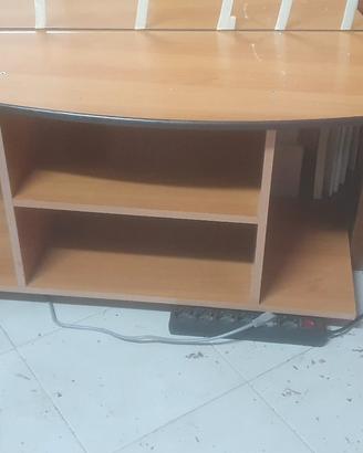 carrello porta TV in legno