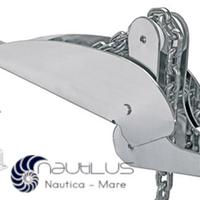 Musone di prua acciaio inox basculante 33cm