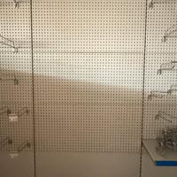 Scaffaliera metallica forata in lamiera come NUOVA