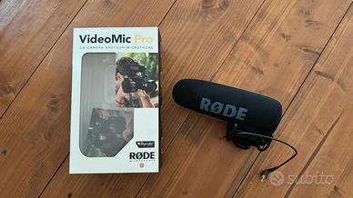 RØDE VideoMic Pro Microfono Professionale Rode