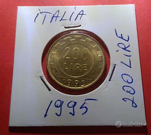 Italia 200 lire 1995