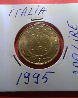 Italia 200 lire 1995
