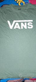 t shirt vans verde xs