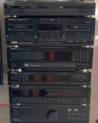 Kenwood M-63 vintage - 6 componenti + 4 casse