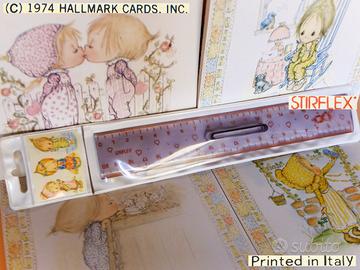 BETSEY CLARK Vintage 1980 4 Block Notes + Righello