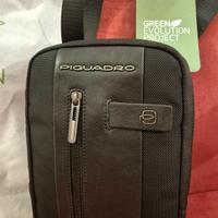 Piquadro Borsello uomo con tasca connequ. NUOVO  