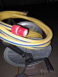 carrello avvolgitubo c/gomma