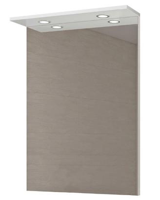 Specchio con faretti led per bagno