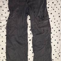 Pantaloni cargo grigio scuro – Stile casual comodo