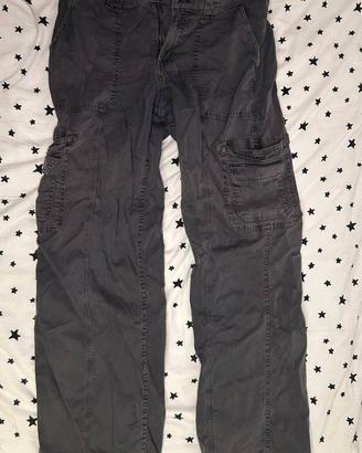 Pantaloni cargo grigio scuro – Stile casual comodo