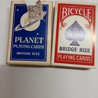 2 mazzi carte da gioco 