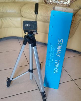 treppiede  Seimax per fotocamera/videocamera 