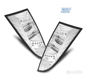 FANALI FORD FOCUS MK1 98-04 LED SFONDO CROMATO