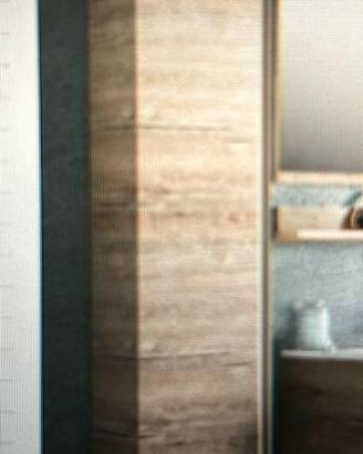 Mobile colonna bagno 138x36x25