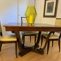 Tavolo art Deco + 4 sedie