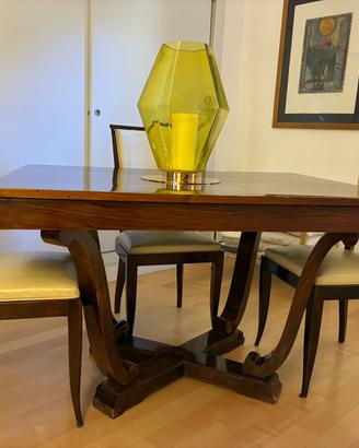 Tavolo art Deco + 4 sedie