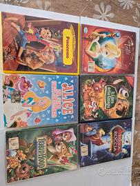 n. 6 dvd cartoni animati ( come in foto)