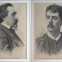 18 Stampe Antiche Ritratti 1889_II