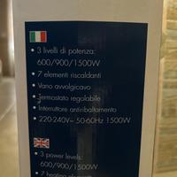 Stufa radiatore ad olio