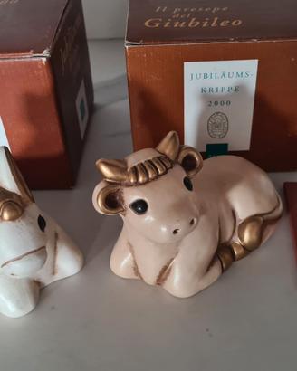 Asinello e Bue Thun presepio del Giubileo 2000