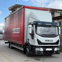 Eurocargo 120e22 e6 centinato mt 8.19 2017 km 370m