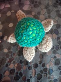 peluche fatto a mano tartaruga