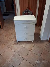 lettino + fasciatoio