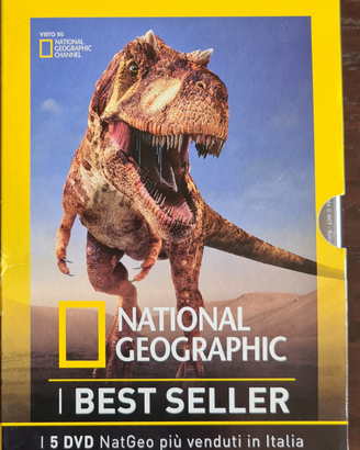 Cofanetto 5 DVD National Geographic Best seller