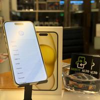 iPhone 15 Giallo 128gb garantito