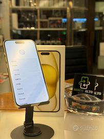 iPhone 15 Giallo 128gb garantito