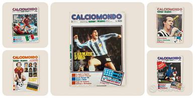 Calciomondo Guerin Sportivo Anni '80 - 5 Riviste