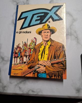 Cartonato Tex e gli indiani