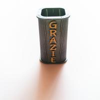 porta penne personalizzato bomboniere o compleanno