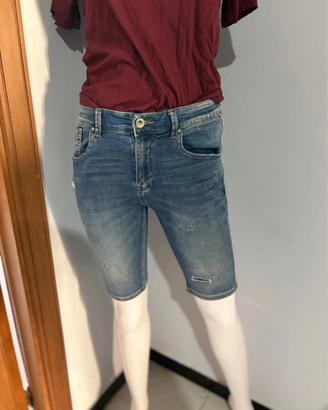 Bermuda pantaloncino uomo in jeans S project23