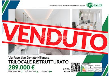 TRILOCALE RISTRUTTURATO - VIA PACE, SAN DONATO MIL
