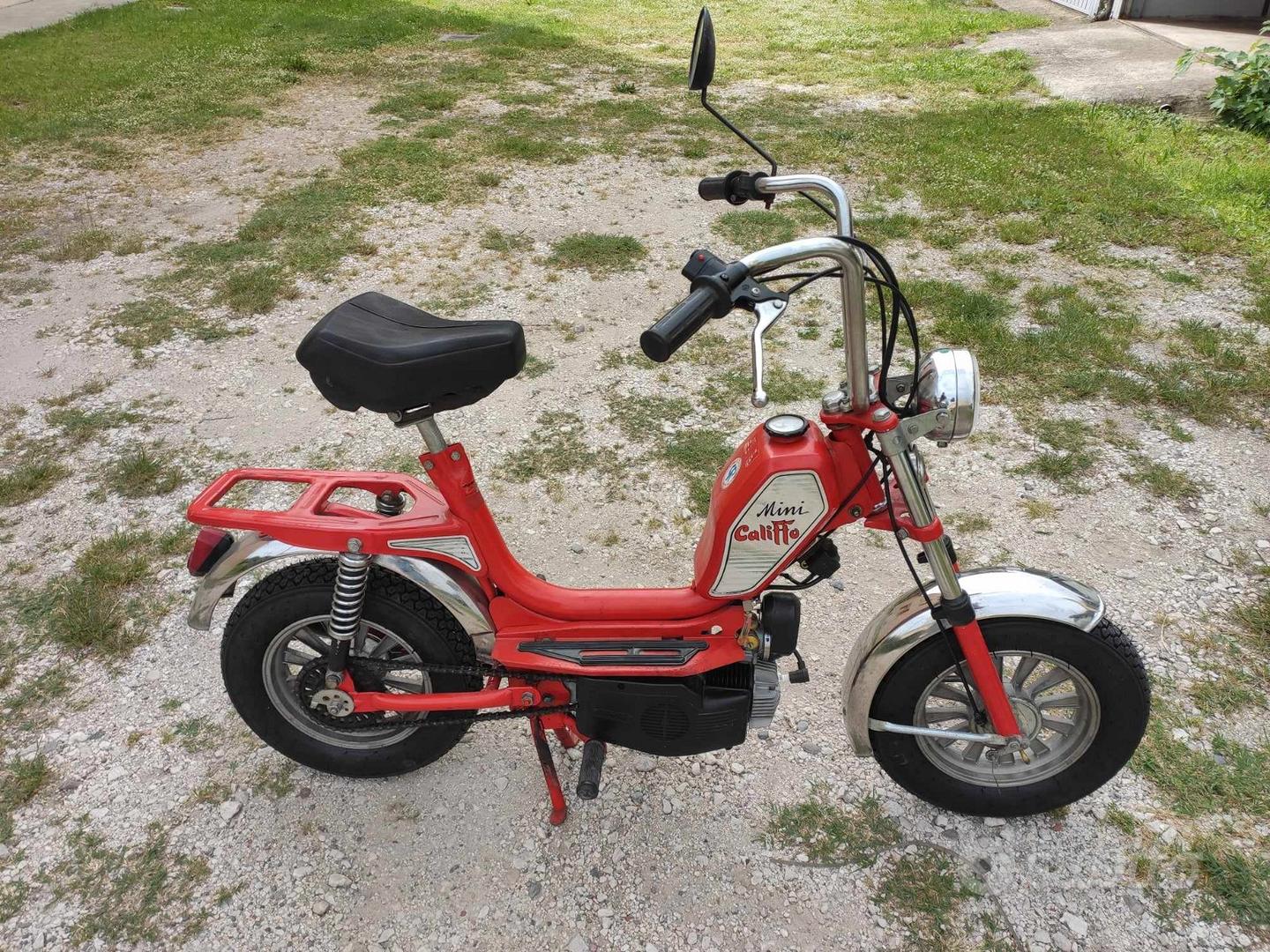 Moto Motore Mini Califfo Mini Califfo Rizzato 1981 Con Libretto