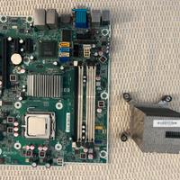 Scheda madre HP Compaq 6000 PRO + cpu Intel Pentiu