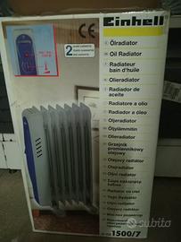 Radiatore a Olio EINHELL 1500W (7 Elementi)-NUOVO