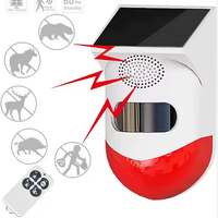 Sensore movimento con sirena WiFi Tuya solare/elet