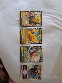 lotto carte Pokemon 
